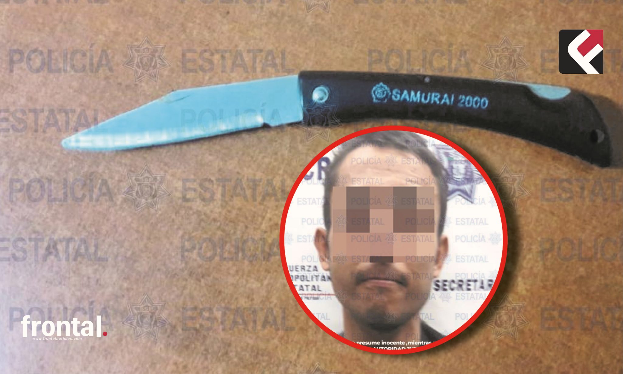 Sujeto Es Detenido Por Traer Un Arma Prohibida Frontal Noticias