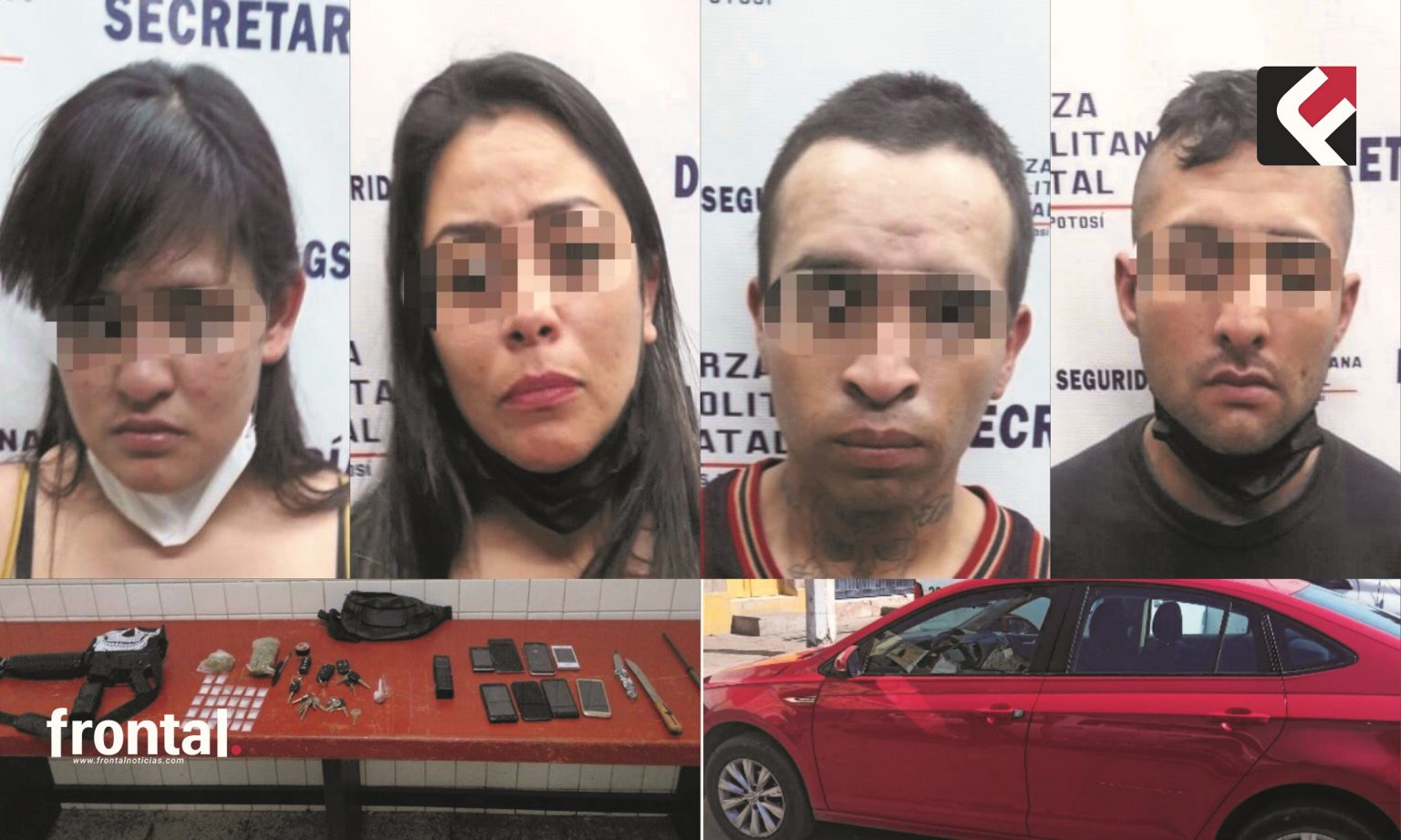 Cae Banda Dedicada Al Robo Con Violencia En Slp Frontal Noticias 2399